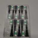 Replacement Toothbrush Heads Compatible with AquaSonic Black Series Vibe Series Duo Pro Elite Series Electric Toothbrush, 12 Count, Black