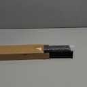 4 Pack Front-to-Back File Drawer Rails for Hanging File Cabinet Drawer Inside Bar Rails Cabinet Parts (Black)