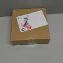 Napkin Holder for Table, Burnt Wood Napkins Holders For Paper Napkins, Farmhouse Square Napkin Holders for Kitchen Home Dinner Table Decor, Napkin Dispenser for Luncheon (Brown)