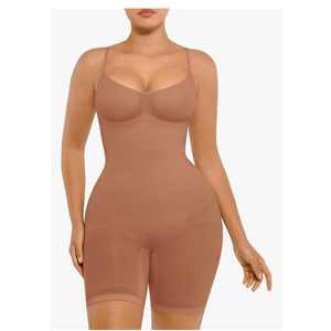 FeelinGirl Shapewear Bodysuit Tummy Control Seamless Sculpting Hip Enhancer Body Shaper for Women, Size XL/XXL