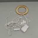 LORDEM 6.3 Ceiling Grow Lamp for Indoor Plants, 216 LEDs Full Spectrum Halo Plant Light, Under Cabinet Grow Lights with 4/8/12H Auto Timer, 3 Switch Modes, 4 Dimmable Brightness Levels, Tri Head