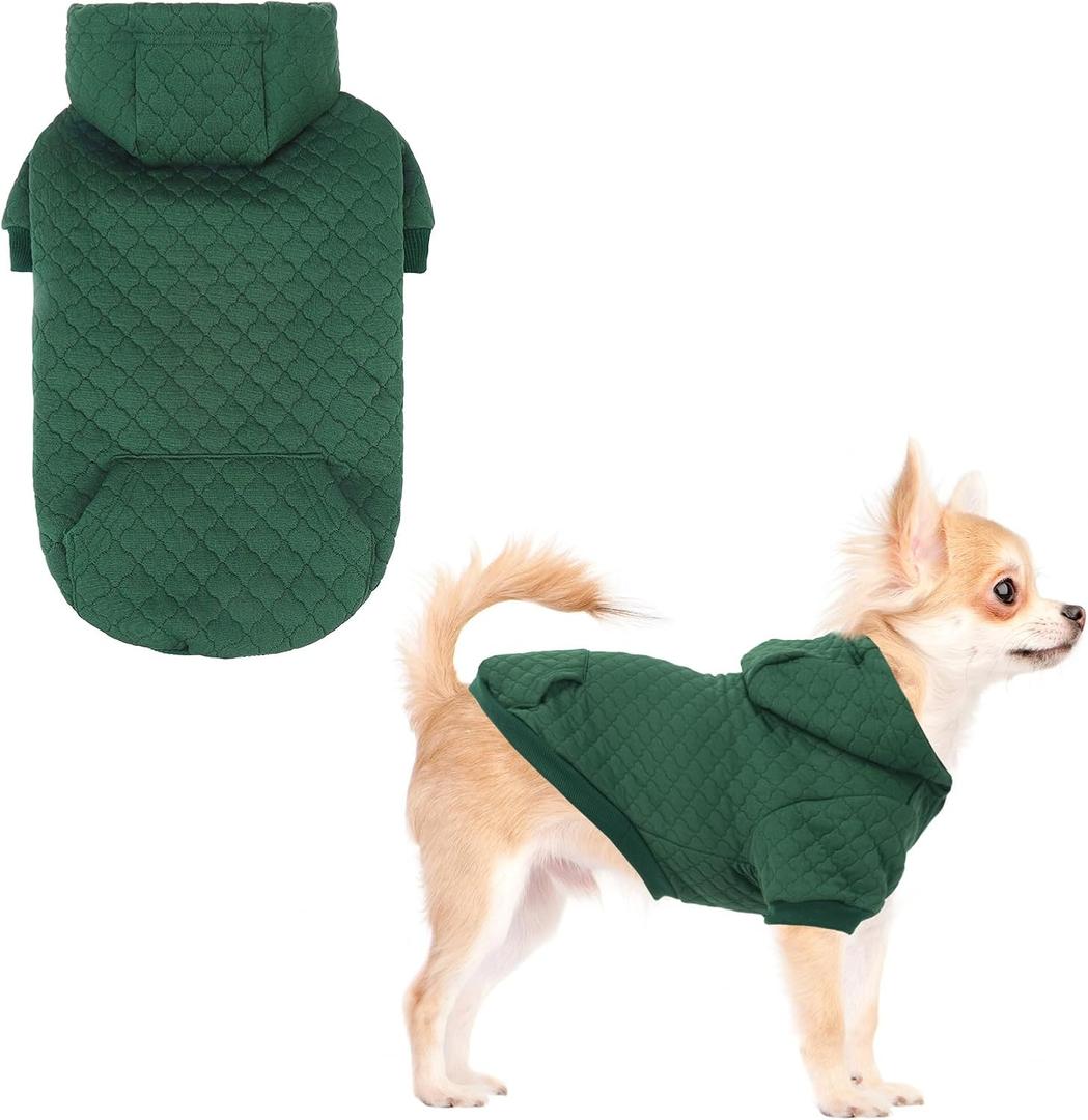 Hooded Sweater For Small Dog, Size Small