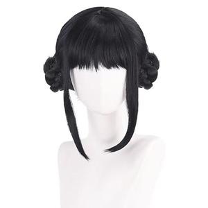 Anime Cosplay Wig Black Halloween Party Costume Wig