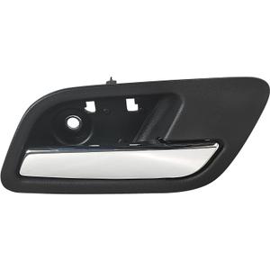 APPERFiT Interior Door Handle for Rear Passenger Side 22855636 Compatible with 2007-2014 Chevy Chevrolet Silverado 1500 2500 3500 Avalanche Suburban Tahoe, GMC Sierra Yukon Truck Door Parts (Black)
