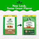 Greenies Pill Pockets for Dogs Large Size, Dog Treat Pouch for Capsule Medication, Peanut Butter Flavor, 15.8 oz. Pouch (EXP 06/26/27)