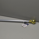 FlagsImp 8 Foot Aluminum Silver Pole with (Ball)
