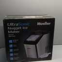 Mueller Countertop Nugget Ice Maker – Quiet, Heavy-Duty Ice Machine, 30 lbs Daily, 3 QT Tank, Compact & Portable, Includes Basket - Self-Cleaning Feature
