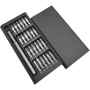24-in-1 Small Precision Screwdriver Set, Professional Magnetic Mini Repair Tool Kit for Phone, Computer, Watch, Laptop, Macbook, Ring Doorbell, Eyeglass, Electronic, [Aluminum alloy] Screw Driver