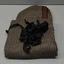 Fence Privacy Screen Balcony Sun Shade Cloth 3'3"x9'9" 80% Shade Fabric Outdoor Patio Screens Mesh Panels Apartments Railing Cover UV Protection for Backyard Garden Porch Deck (Coffee)