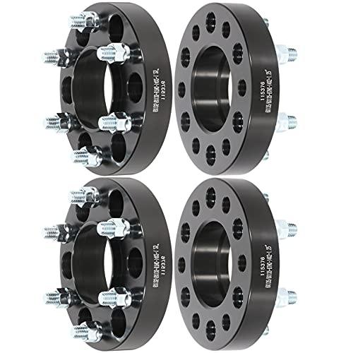 ECCPP 4PCS 6x135 Wheel Spacers hub Centric 1.25" 6 Lug Full Hub Centric Fits for 2004-2014 for Ford Expedition| 2004-2014 for Ford for F-150| 2006-2010 for Lincoln Mark LT