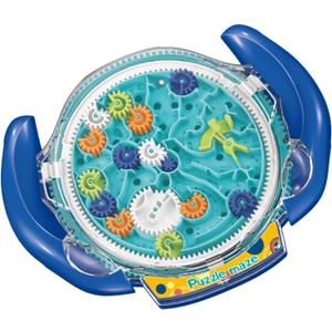 JRD&BS WINL The Ultimate Mind Puzzles for Ages 8-10 Challenge 3D Maze Game Brain Teaser Puzzles Toys for Children Teens and Adult Fun Travel Game for Kids Toys Labyrinth Game Marble Maze (Blue)