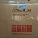 Amorho LED Bathroom Mirror 28"x 36" with Front and Backlight, Stepless Dimmable Wall Mirrors with Anti-Fog, Shatter-Proof, Memory, 3 Colors, Double LED Vanity Mirror (Horizontal/Vertical)