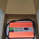 58.8V 5A Li-ion Charger with OLED Display for 14S 52V Li-ion Battery Smart Battery ChargerDC XT60 Male Connector