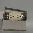 Leviton Renu Tamper-Resistant Outlet, 15-Amp, 125VAC, RER15-WG, Whispering Wheat