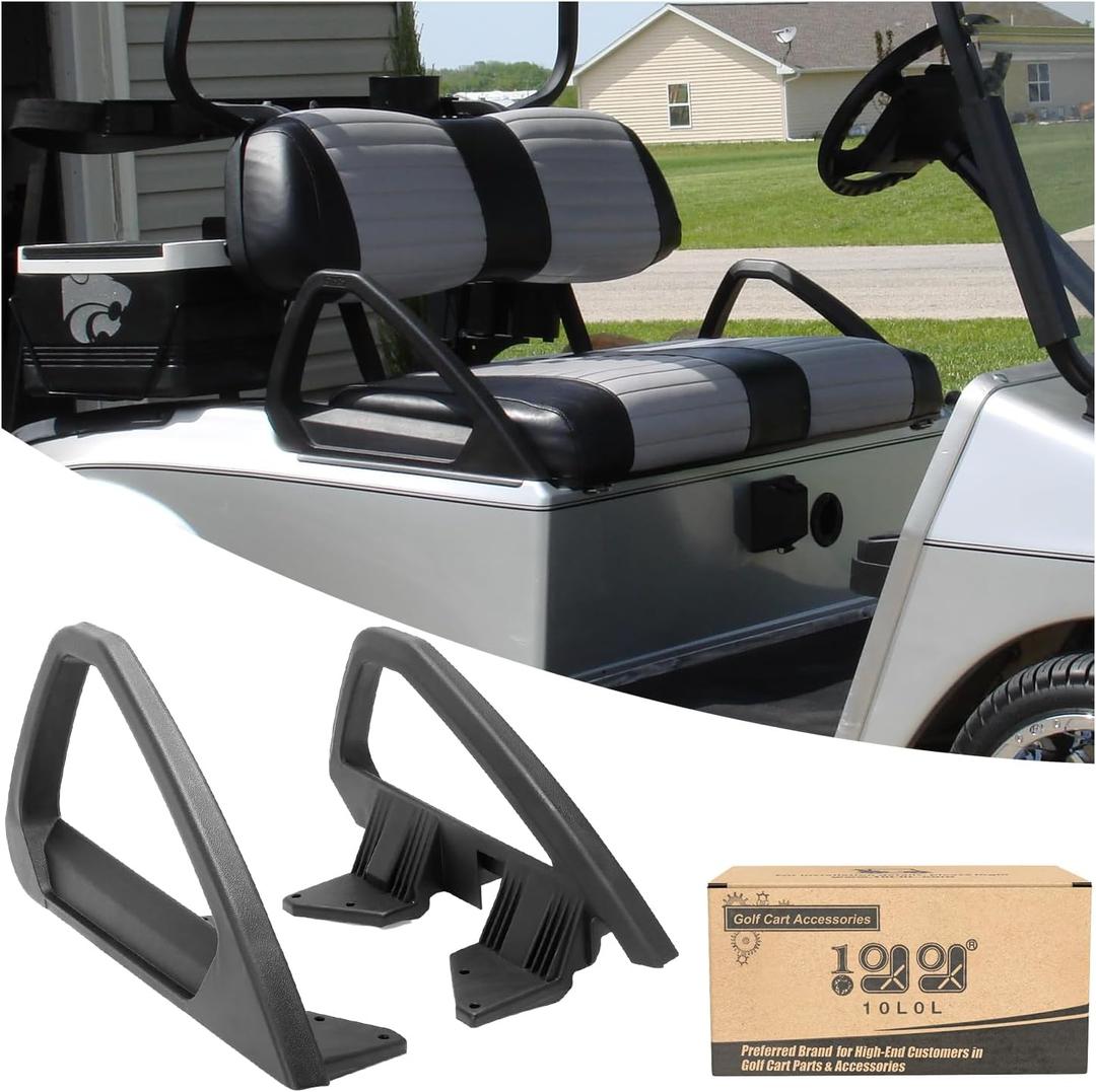 10L0L Arm Rest Hip Restraint for Club Car DS 2000-up Golf Cart, Driver and Passenger Side, OEM# 103246701 103246801, 1 Pair