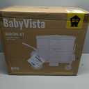 Stroller Wagon for Kids, One-Hand Adjustable Push/Pull Handle, Spacious Storage, 8"/12" All-Terrain Wheels, Canopy with Bug Net, Wagon Stroller for Daily Walks, Short Trips & Grocery Runs