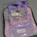 REDSHELL Tactical Lunch Box Kids, Large Insulated Lunch Bag for Girls, Cooler Lunchbag, Square Toddler Lunchbox, School Daycare Lunch Tote Pail with Water Bottle Holder Shoulder Strap, Purple