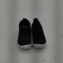 Eashi Baby Boy Girl Non-Skid Indoor Infant Walking Shoes Breathable Warm Elastic Sock Shoes with Memory Sole Protect Toes Outdoor Sneakers (0-9 Months Infant, Mesh Pure Black)