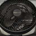 Amazon Basics Air Circulator Fan, Desk Fan for Bedroom, Home and Office, With 90-Degree Tilt Head, 3 Speed Settings, Lightweight (4.2 LBS), 70 Watts, Black, 14.8"Wx7.6"Dx14.1"H
