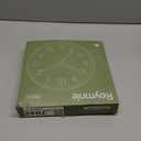 Roymnie Wall Clock Green, 10 Inch Silent Wall Clocks Battery OperatedModern Non Ticking Analog Clock Decorative for Kitchen Bedroom Office Bathroom(Gold)