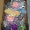 120 Pack Squishy Toys, Kawaii Squishies Party Favors for Kids 4-8 8-12 Treasure Box Toys for Classroom Birthday Xmas Gifts Goodie Bag Mini Animals Mochi Squishy Stress Relief Sensory Toys Random