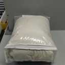 Pinch Pleated 100% Blackout Linen Curtains 96 Inches Long for Bedroom Living Room Memory Trained Pinch Pleat Linen Curtains Rustic Farmhouse Thermal Insulated Natural Cream Pleated Drapes 8ft 40x96