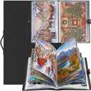 Feifeiya 30 Pockets Puzzle Folder 500pcs Black 21x15.5