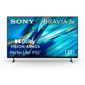 Sony 43 Inch BRAVIA 3 II LED 4K HDR Smart Google TV with Gemini K-43XR30M2
XR Processor with AI Technology, Dolby Vision/Atmos, 120Hz Refresh Rate, 4K movie credits included, 4xHDMI 2.1, PS5 Features