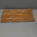 Yellow Mountain Imports 18-Inch Natural Pine Wooden Mahjong Racks with Pushers - Set of 4 (Racks with Pushers Only)
