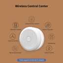Aqara Hub M1S Gen 2, Smart Home Bridge for Alarm System (2.4 GHz Wi-Fi Required, Not Support Wi-Fi 6), Remote Monitor and Control, Home Automation, Supports Apple HomeKit, Alexa, Google and IFTTT