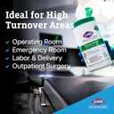 Clorox Healthcare Hydrogen Peroxide Cleaner Disinfectant Wipes, 12" x 11", Refill for Bucket, 185 Count (Package May Vary)