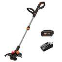 WORX Nitro Cordless String Trimmer & Lawn Edger, 3 in 1 Mini Mower with Brushless Motor, 20V 13" Weed Eater with 90° Pivoting Head, 4.0 Ah Battery & Charger Included, WG173