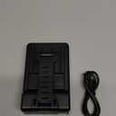 Birthday Gifts for Him,Cell Phone Stand with Wireless multifunctional Bluetooth Speaker and Anti-Slip Base HD Surround Sound Perfect for Home and Outdoors,Unique Valentines Day Gifts for Him (Black)