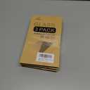 3 x Mr.Shield [3-Pack Screen Protector For Samsung Galaxy S24 / Galaxy S25 [Fingerprint Unlock Compatible] [Tempered Glass] [Japan Glass with 9H Hardness] Screen Protector