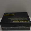 Bamboo Mail Organizer Countertop Wood Desk Organizer Drawer Tabletop Storage Box Letter Sorter Makeup Organizer for School Home Office Supplies White