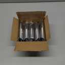 Cannoli Tubes, 5 inch Large Stainless Steel Cannoli Forms Non-stick cream horn Danish Pastry Molds for Croissant Shell Cream Roll Pack of 20 (Cleaning Brush Included)