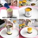 Cake Ring Mold 8pcs Mini Mousse Mould Seamless Stainless Steel Cake Cutter Small Size Round Food Pastry Shaping for Baking - 2 inch