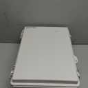 QILIPSU Outdoor Electrical Box, 14.6"x10.6"x5.9" Waterproof Junction Box IP67 Plastic Enclosure Grey ABS Weatherproof for Projects WiFi Lighting Pump Control