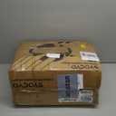 SYOCYO Collapsible Wagon with Big Wheels, Beach Wagons Carts Foldable with All-Terrain Wheels, Large Weight Capacity Heavy Duty Carts with Cup Holders for Camping, Garden, Sports, Grocery Black