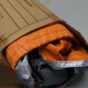 Oileus X-Large 4 Person Beach Tent Sun Shelter - Portable Sun Shade Instant Tent for Beach with Carrying Bag, Stakes, 6 Sand Pockets, Anti UV for Fishing Hiking Camping, Waterproof Windproof, Orange