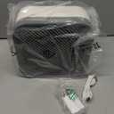 Air Purifier for Home  True HEPA Filter for Pets, Smoke & Allergies | 600 Sq Ft Coverage | Ultra-Quiet & Portable for Bedroom/Travel (1 Pack, Grey White)