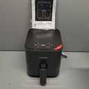 3 Qt Compact Air Fryer with Non-Stick Basket and Rack, User Friendly Simple Touchscreen, Cook in Simple Steps, Low-Oil Cooking Small Air Fryer, Space Saving Cooker