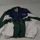 Wyeysyt Women's Y2k Jacket Zip Up Lightweight Windbreaker Jacket Varsity Oversized Sport Jacket Y2k Clothing 90s Jacket (X-Large, Green)