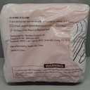 Flatwoven High Traffic Area Rug 4x6, Sound Dampening Non Slip Acoustic Piano Floor Covering, Non Slip, Stain Resistant, Washable Area Rugs for Living Room, Bedroom (Ivory, 4x6) (Ivory/Pattern 7)