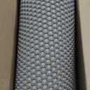 Amazon Basics Double-Layer Cat Litter Mat - 15" x 24" Honeycomb Design, Waterproof & Urine-Proof, Non-Slip Scatter Control Trapper Mat, Easy Clean, Soft on Paws, Grey