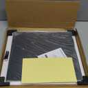 Delma Glass Full Length Wall Mirror Tiles, 14'' x 12'' 4PCS, Frameless Body Tiles for Bedroom, Mounted Home Gym, Door