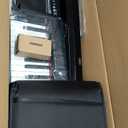 V70 Piano Keyboard 88 Keys Weight Keyboard: TERENCE Keyboard Piano Foldable 88-Key Weight Keyboard Full Size Digital Piano with Headphones 4 Speakers Bluetooth Built-in Battery (Black)