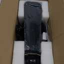 Ceiling Fans with Lights,36" LED Fan Light Hanging with Hook,Hook Type Ceiling Fan,Plug in Ceiling Fan Light,40W,3000-6500k,Remote Control,Portable Fan for Camping Bed,Patios,(Black)