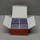 400 Card Sleeves Top Loads for Cards,3"X4"Baseball Card Protectors,Toploaders Hard Plastic for Trading Game Sports Football Cards(200 Hard Protectors + 200 Soft Sleeves