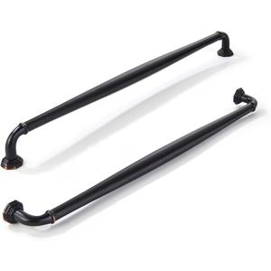 khtumeware 5 Pack 12 Inch(305mm) Oil Rubbed Bronze Cabinet Pulls Vintage Cabinet Handles Heavy Duty Solid Cabinet Hardware for Cupboard Drawer Pulls Dresser Handle